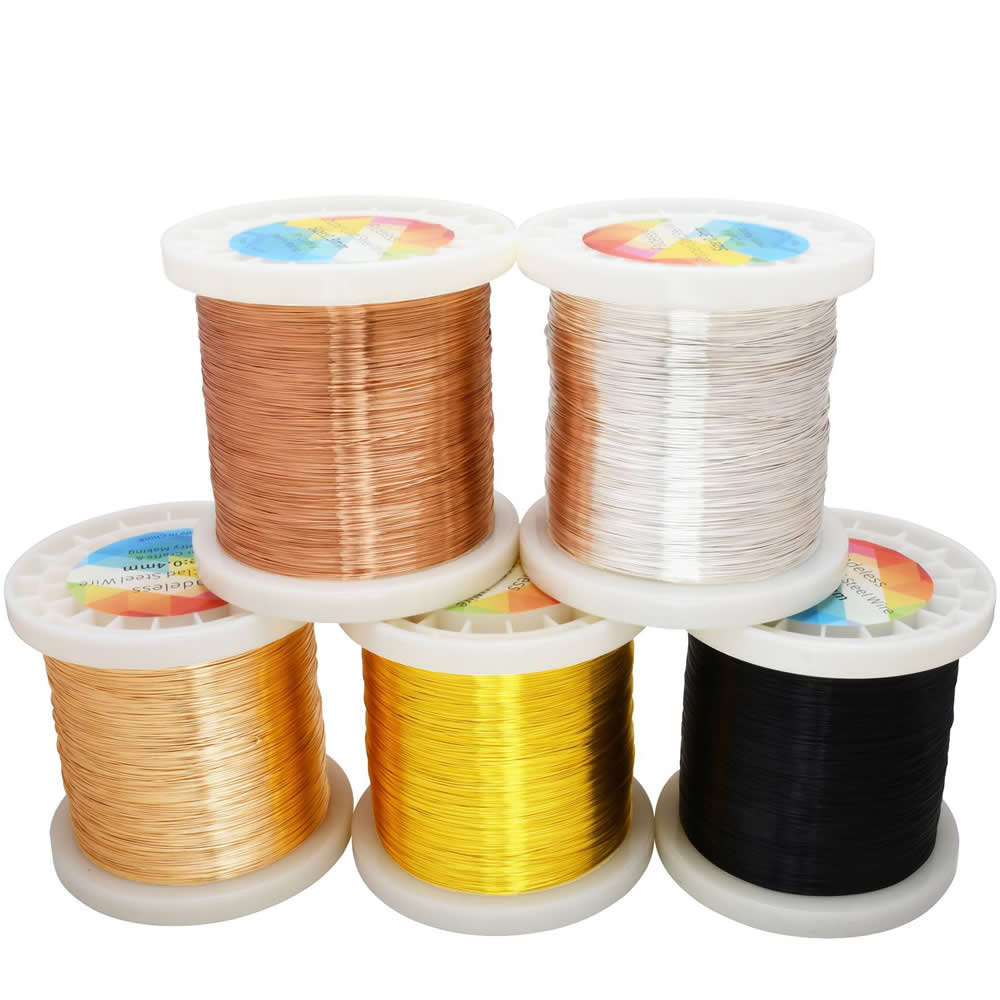 Copper Wire Roll - Fadeless Anti Tarnish Bendable Copper Clad