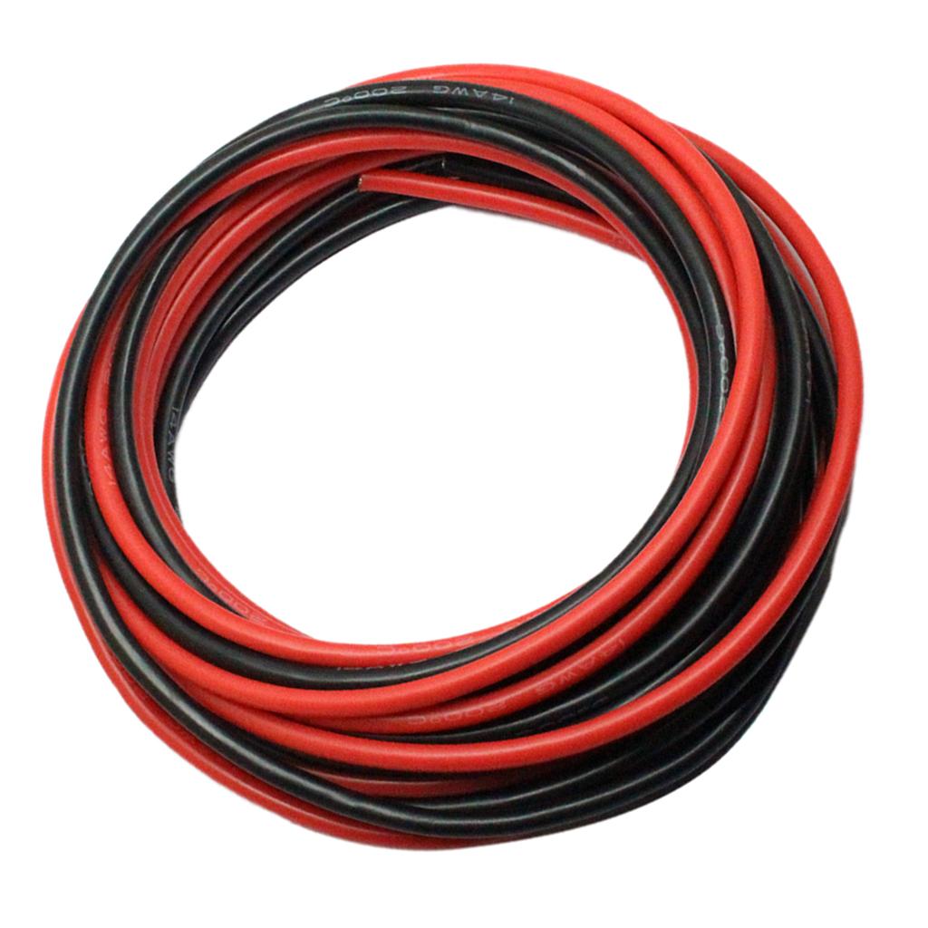 2 Rolls of 14 AWG 50 Feet Sili - Copper Wire Roll review and price