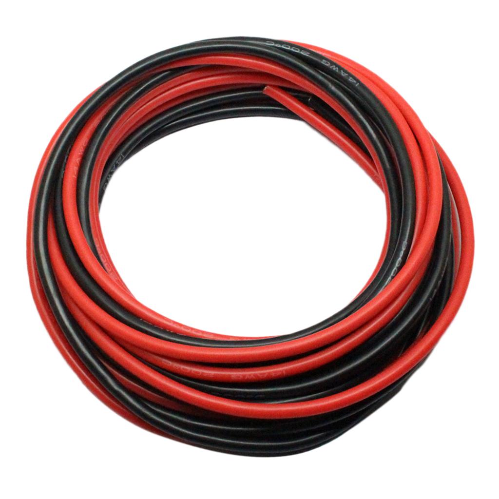 2 Rolls of 14 AWG 50 Feet Sili - Copper Wire Roll review and price