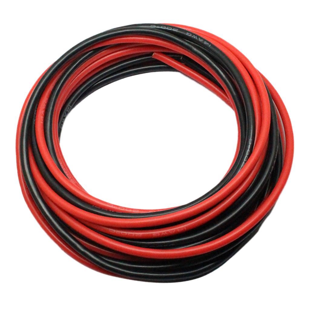 2 Rolls of 14 AWG 50 Feet Sili - Copper Wire Roll review and price