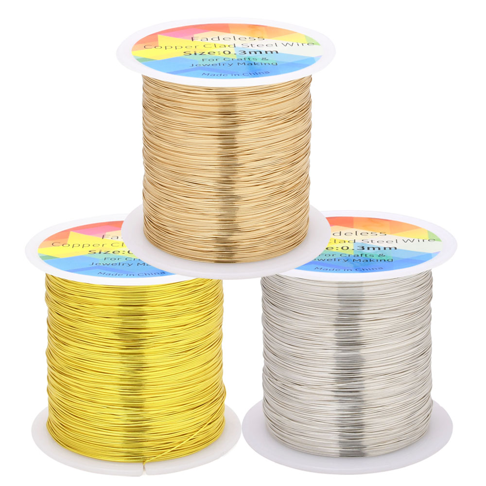 100m/328ft Fadeless Copper Cla - Copper Wire Roll review and price
