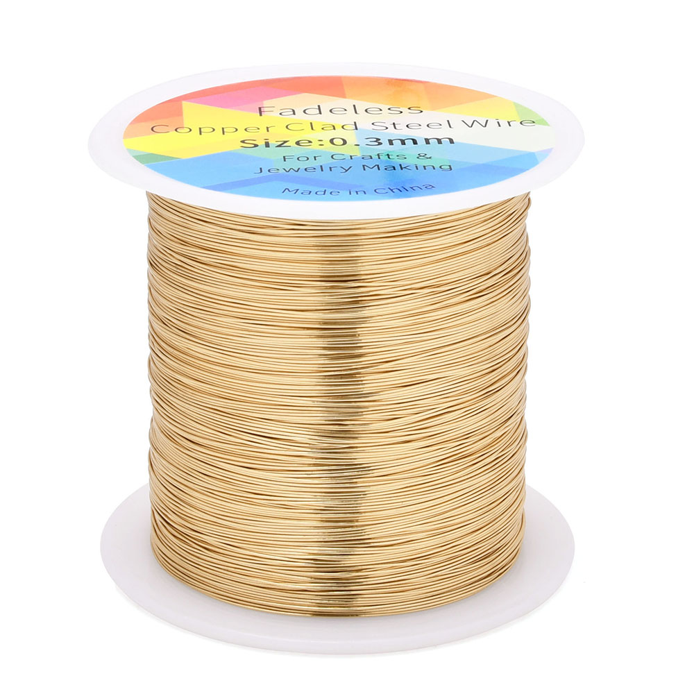 100m/328ft Fadeless Copper Cla - Copper Wire Roll review and price